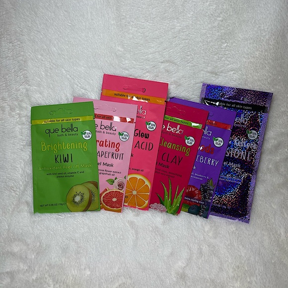 Que Bella Bath & Beauty Other - Que Bella Variety Mask Pack 6ct